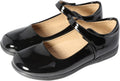 Girls School Uniform Shoes Mary Jane School Wedding Party Flat Shoes