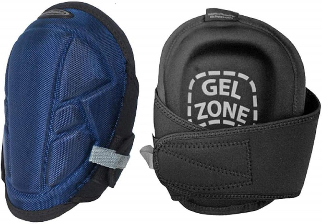 Gel Lite Flooring Pro Knee Pads, 1 Pair, Navy/Black | Flooring Knee Pads for Men and Women,Soft Gel Adjustable Knee
