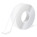 Traceless Nano Double-Sided Tape, 1/24 Inch x 2 Inch x 10 ft, Crystal
