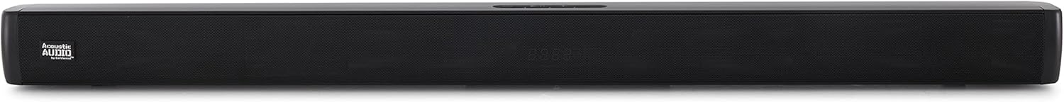 2.1 Channel Sound Bar for TV with Built in Subwoofer, 36 Inch Surround System, HDMI, ARC, and Bluetooth, Black