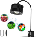 LED Aquarium Light, Planted Tank Light 4 Channels Remote Control 6500K Aquarium LED Lamp for Freshwater Fish Tank