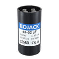 BOJACK 43-52 uf/MFD 250 VAC ±20% 50/60 Hz CD60 Round Motor Start Capacitor