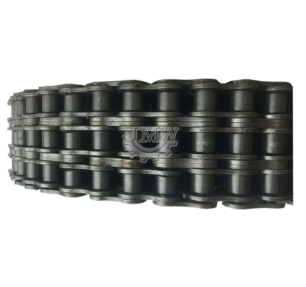 Jeremywell 80-3 Triple Strand Roller Chain 10 Feet with 1 Connecting Link