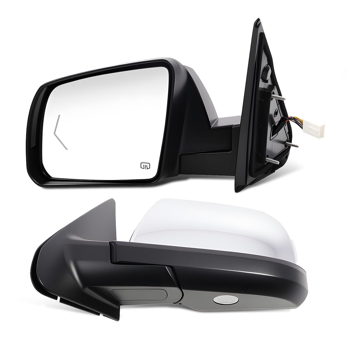 Left Driver Side Mirror Assembly Compatible with Tundra 2007-2013 11Pins