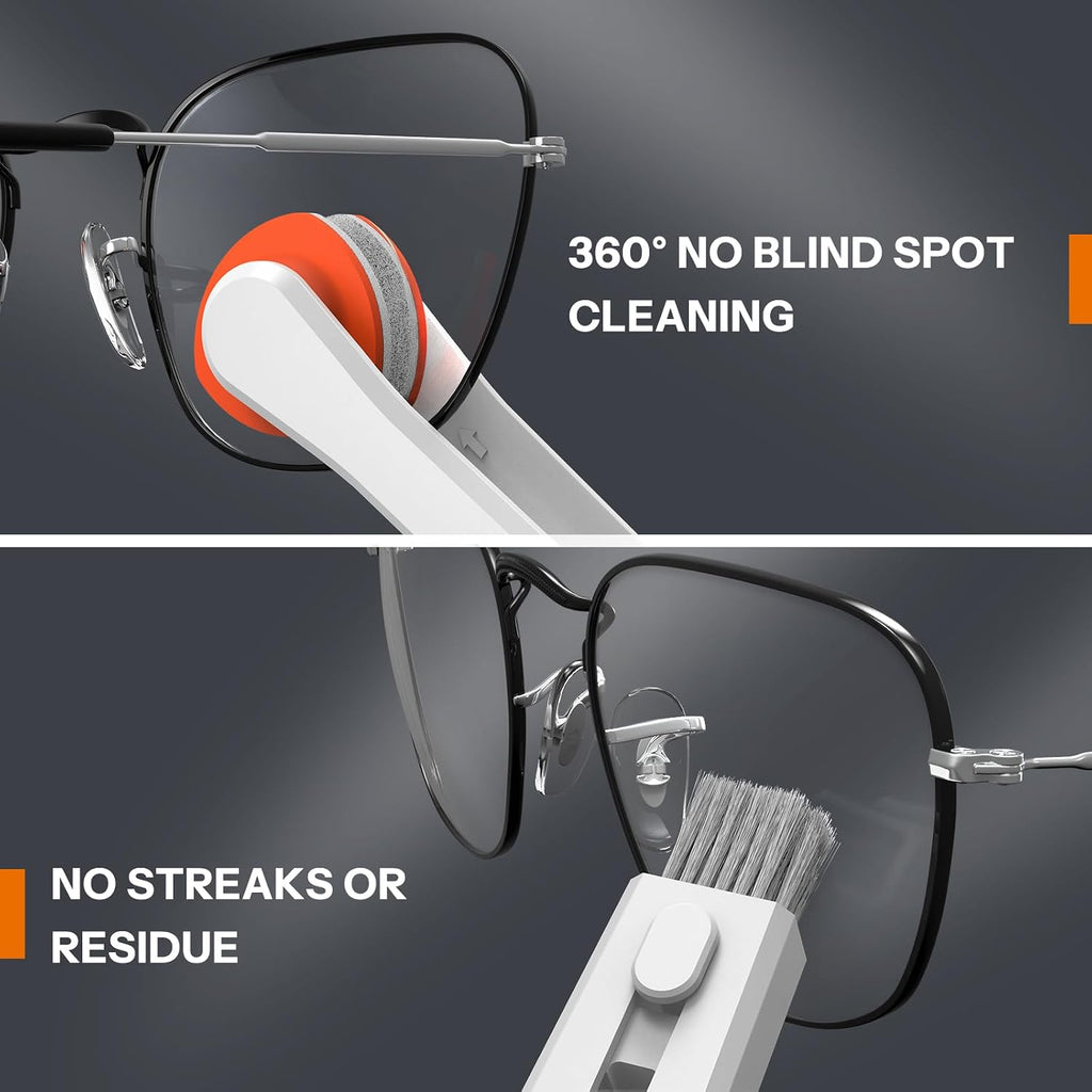 Glasses Cleaner Kit,Eyeglass Repair Kit- Eyeglass Cleaner |24H Anti Fog Lens Cleaner Spray| Microfiber Cleaning