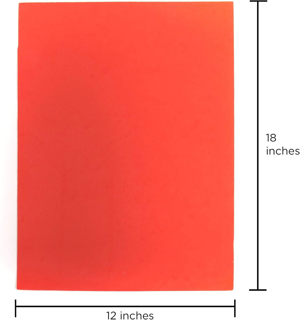 Rainbow Foam Sheets, 12" X 18", Pack of 12, Multi-Color