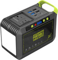 Portable Power Station 88Wh Camping Lithium Battery Solar Generator Fast Charging with AC Outlet 120W Peak Power