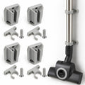 4-Pack Wall Mount Brackets Compatible with Miele Vacuum Cleaners