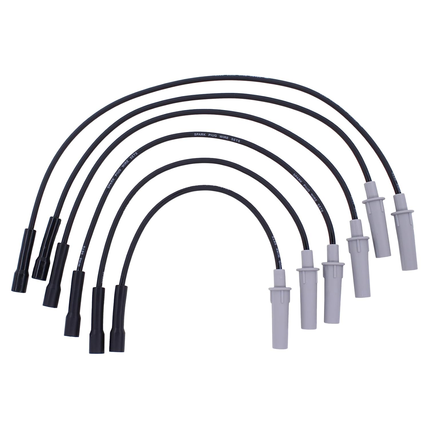 Ignition Coil and Spark Plug Wire Set for Dodge Caravan | for Chrysler Town and Country Pacifica Voyager 3.3 3.8 V6