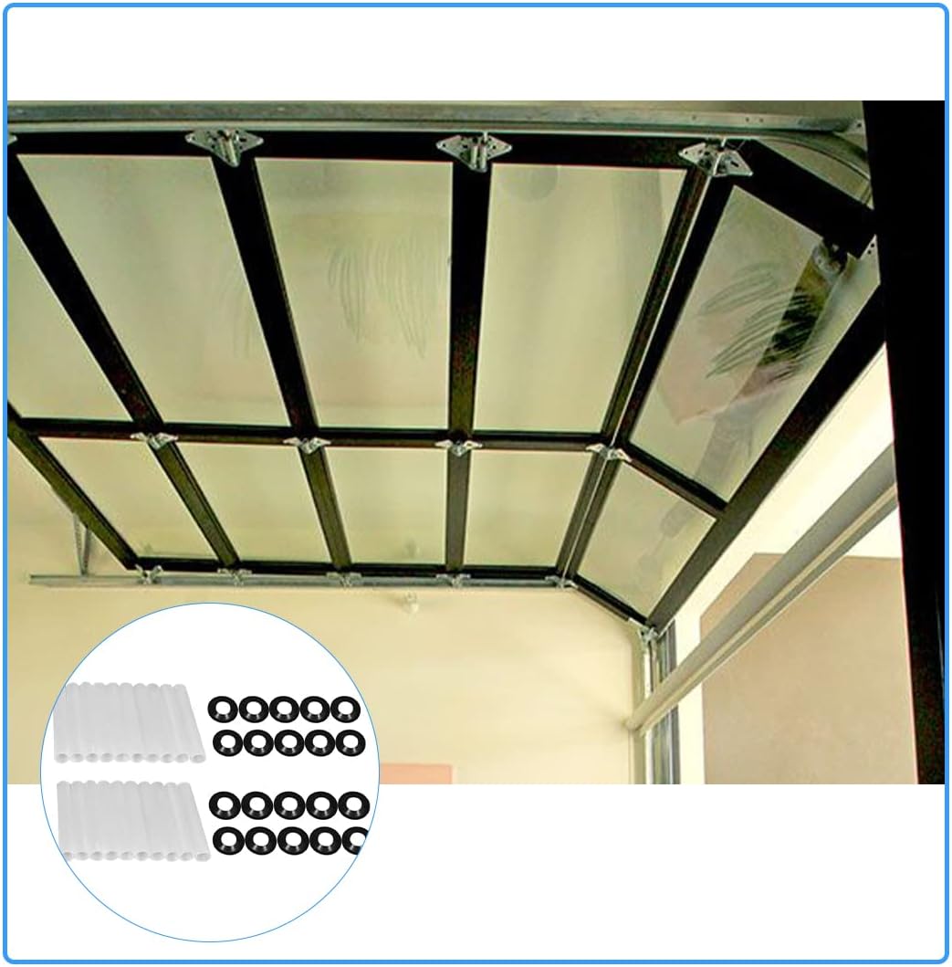 80mm Garage Door Hinge Quiet Roller Sleeves Compatible with Quiet Garage Door Rollers Bearing Precision Bearings High