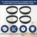 4PCS Belts for Dirt Devil Hand Vacuum Model 103