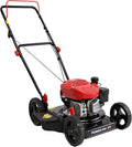 EasyCut 18-Inch Gas Lawn Mower, 144cc OHV Engine, Steel Deck, Side Discharge, 5-Position Dual-Lever Height