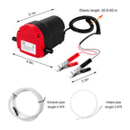 VMCMJ Oil Pump, 12V 60W Fluid Extractor Tool, Red