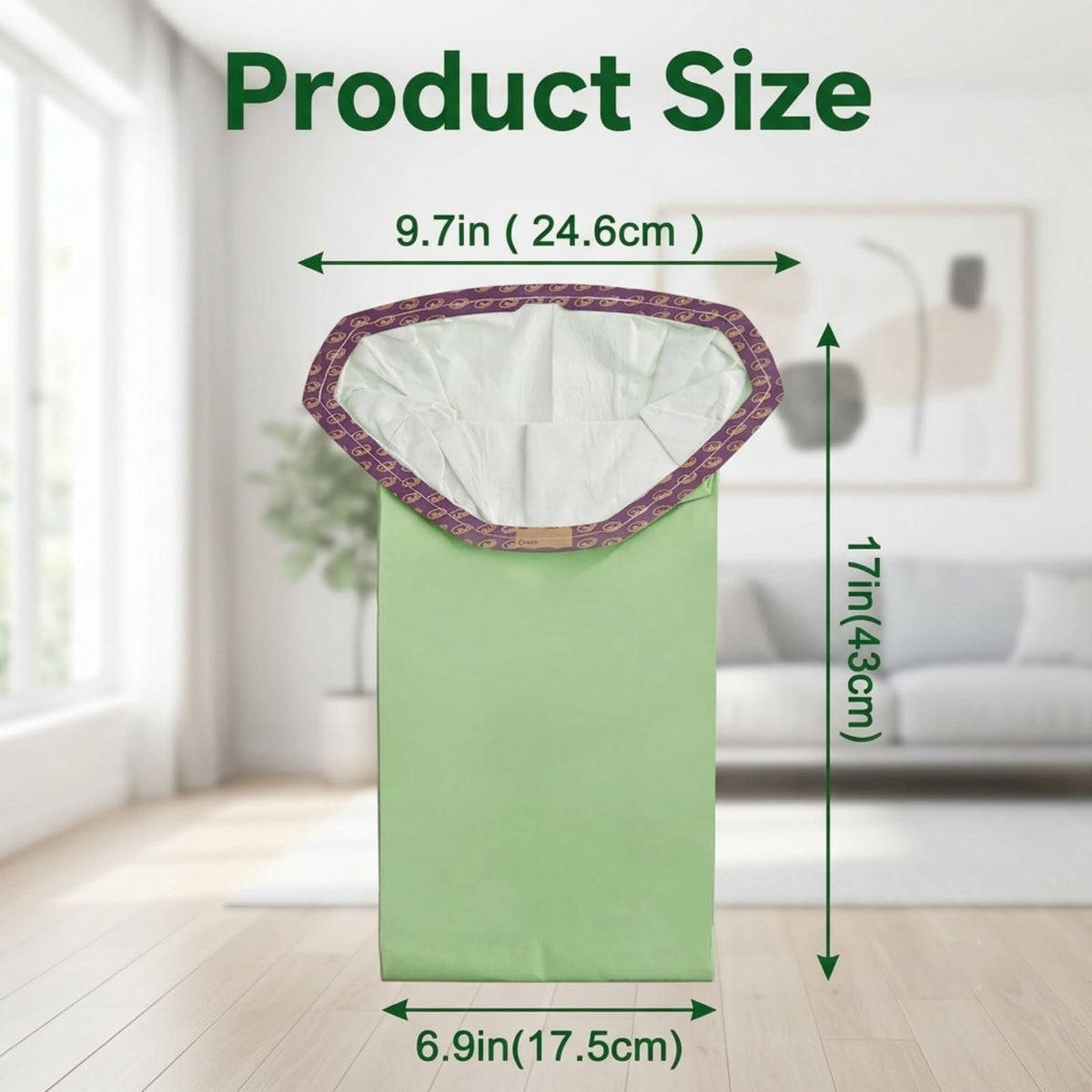 15 Pack 107313 Replacement Vacuum Bags for ProTeam 10 Quart Backpack Vacuum