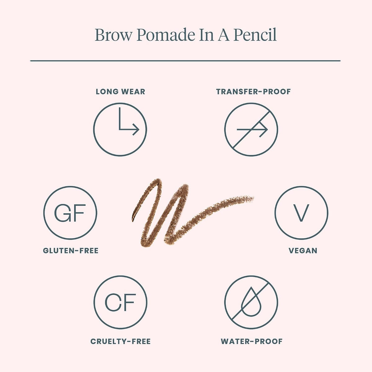 Eyebrow Pencil - Brow Pomade For Natural Looking Brows