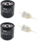 Kohler 2 Pack Genuine 12-050-01-S & 25-050-22-S Oil & Fuel Filter Set of 2 Each