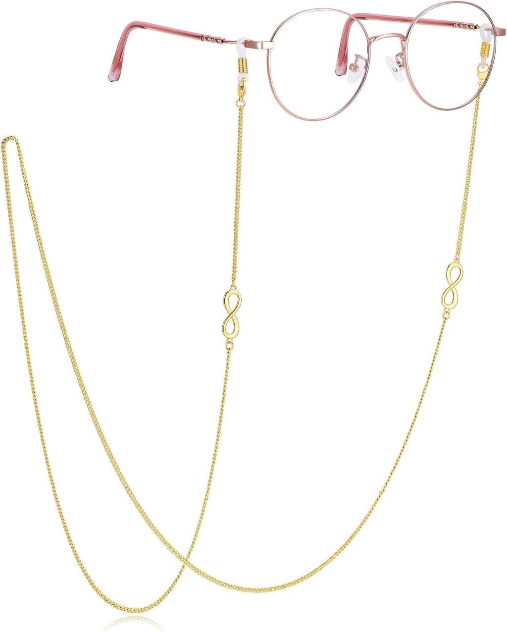 Glasses Chain, Eyeglass Strap For Women Sunglasses - 14K Gold Eyeglasses Chain, Eye Glasses Holders Around Neck