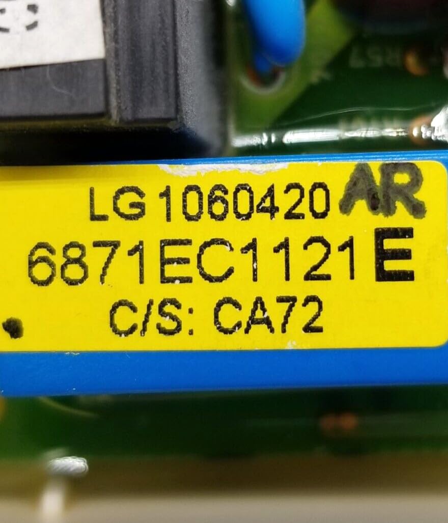 Generic OEM Replacement for LG Dryer Control Board 6871EC1121E