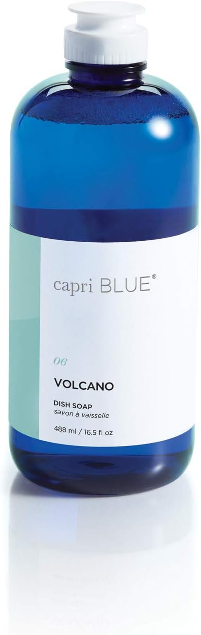 Volcano Dish Soap Liquid for Dish Washing - Scented Dish Soap Refills - Vegan & Cruelty Free Dishwashing Liquid Soap