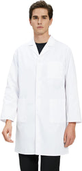 Lab Coat for Men, Medical Coat for Doctor Nurse Student Science