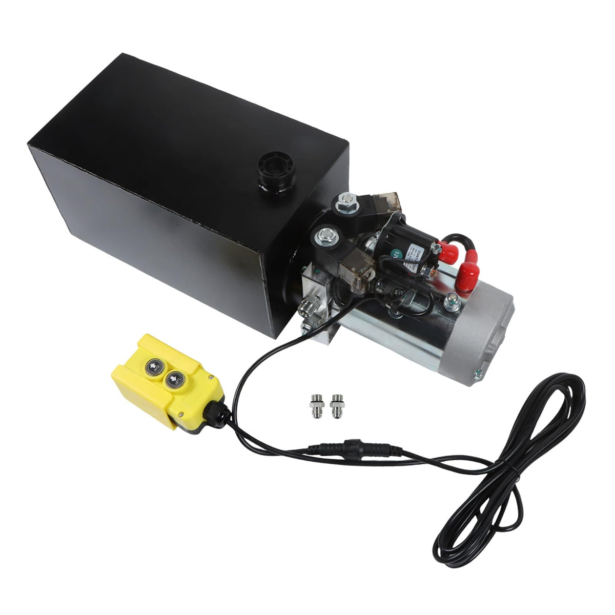 10 Quart Hydraulic Power Unit Electric Hydraulic Pump 12V DC Double Acting