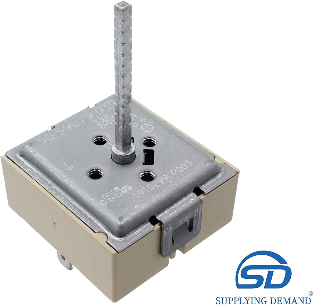 Supplying Demand 5500200 5500-200 Range Infinite Control Switch Universal Replacement Kit Tan