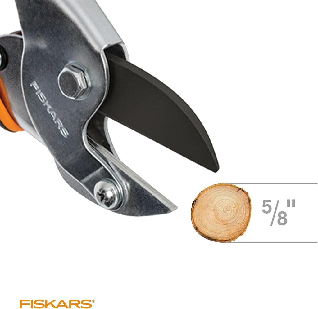 Anvil Pruner, 5/8-Inch Cut Capacity Branch Cutter with Power-Lever Technology That Provides More Cutting Power, Best