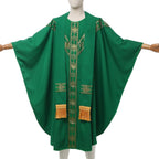 Catholic Priest Chasuble Church Mass Vestment Robe with Stole