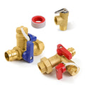 3/4" EFIELD IPS Isolator Tankless Water Heater Service Valve Kit