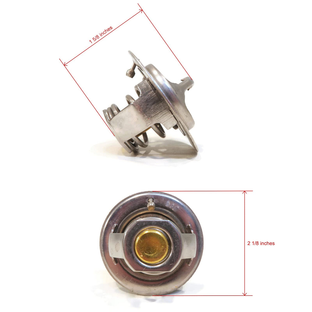 The ROP Shop | Thermostat Kit for MerCruiser 3.0L 181 L4 1A002000 & Up Sterndrive Boat Engines