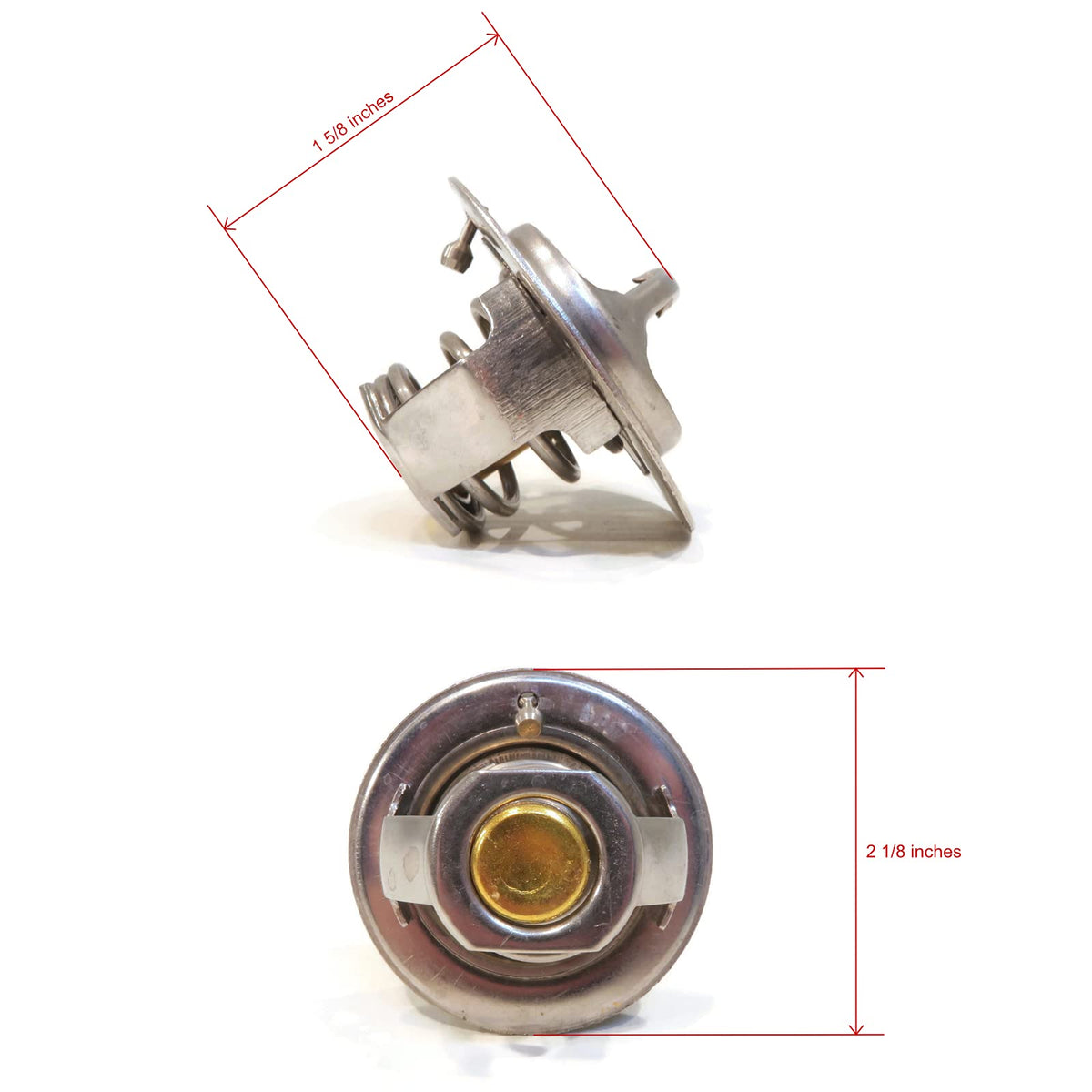 The ROP Shop | Thermostat Kit for MerCruiser 3.0L 181 L4 1A002000 & Up Sterndrive Boat Engines