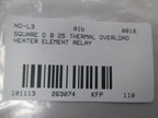 LOT 3 NEW SQUARE D B 25 THERMAL OVERLOAD HEATER ELEMENT RELAY D263074