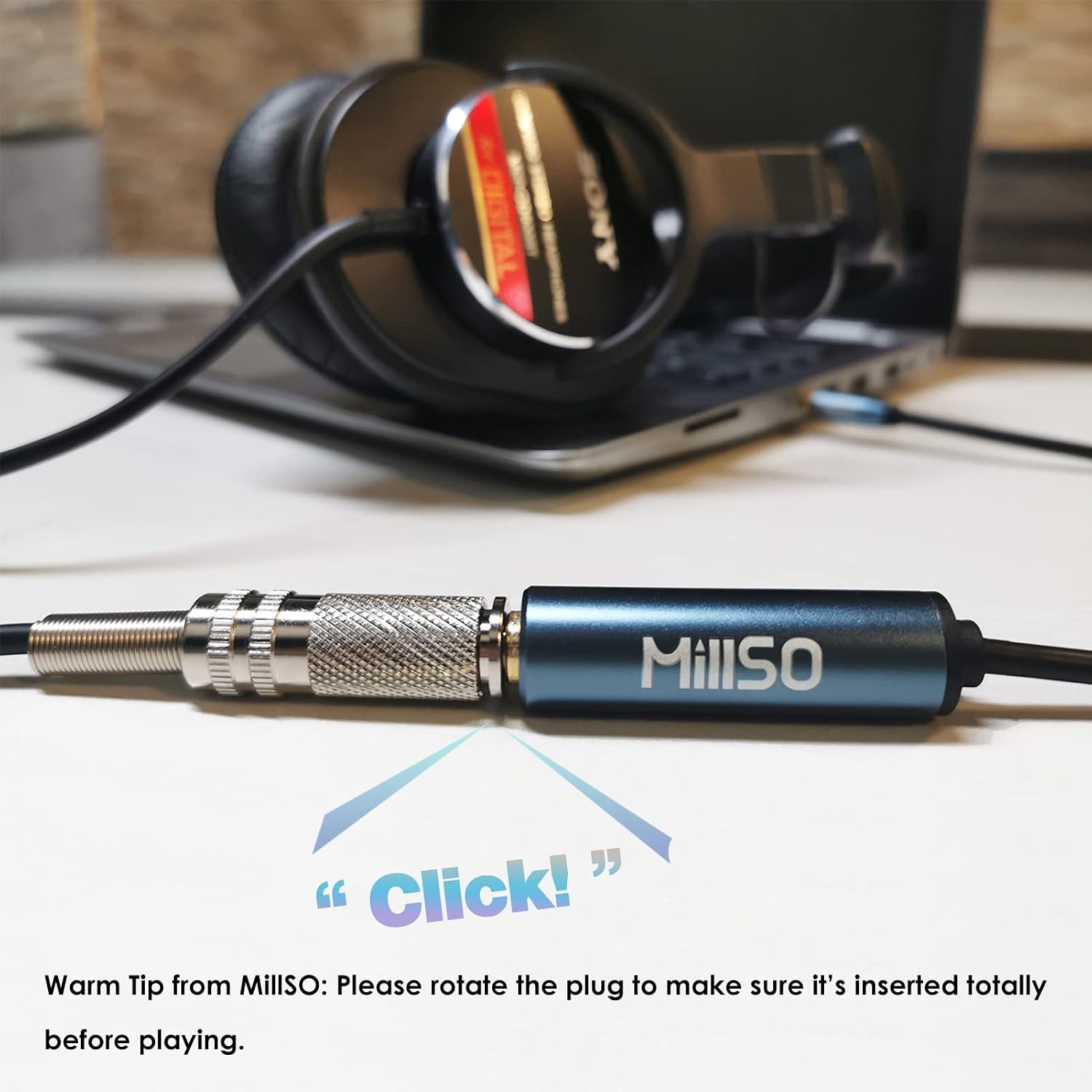 1/4 to 3.5mm Headphone Adapter, TRS 6.35mm Female to 3.5mm Male 1/8 to 1/4 Stereo Audio Adapter for Amplifiers