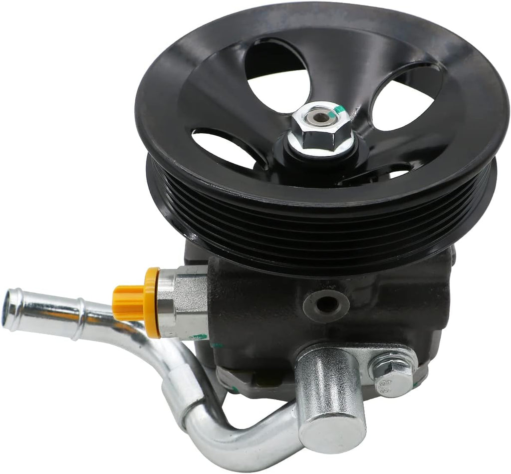 Chefull 21-5129 Power Steering Pump with Pulley for 1998-2000 Chevy Prizm 1.8L, 1998-2000 Toyota Corolla 1.8L, OE-Quality New Power Steering Pump