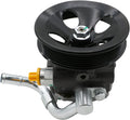 Chefull 21-5129 Power Steering Pump with Pulley for 1998-2000 Chevy Prizm 1.8L, 1998-2000 Toyota Corolla 1.8L, OE-Quality New Power Steering Pump