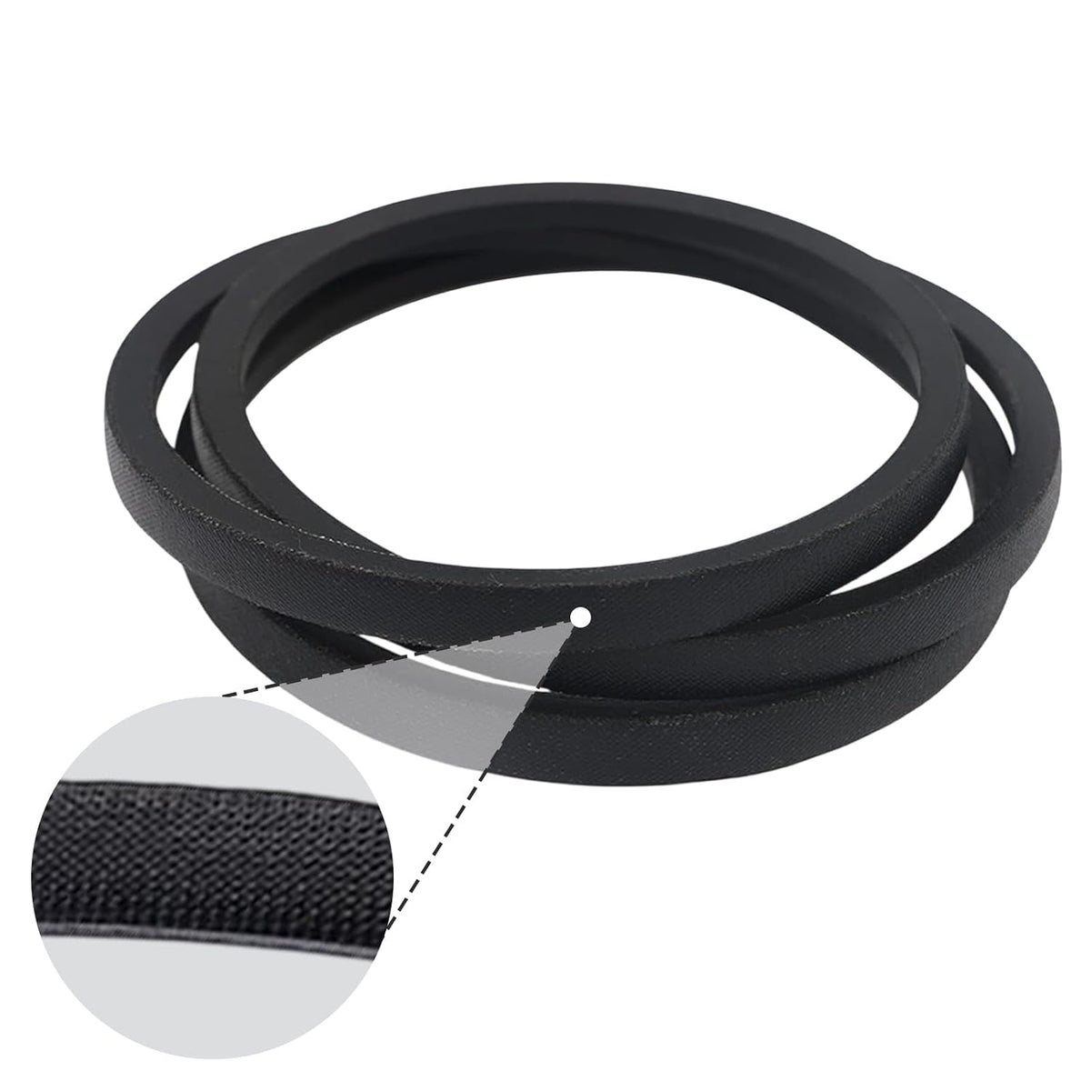 037X88MA Replacement Lawn Mower Deck Belt for Murray 037X96MA 37X88MA 37X88 37X96 37X96MA 710213 V Belt 1/2" x 89"