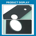 Silscvtt Front Door Glass CA3456230 Replacement for Caterpillar SERIES D