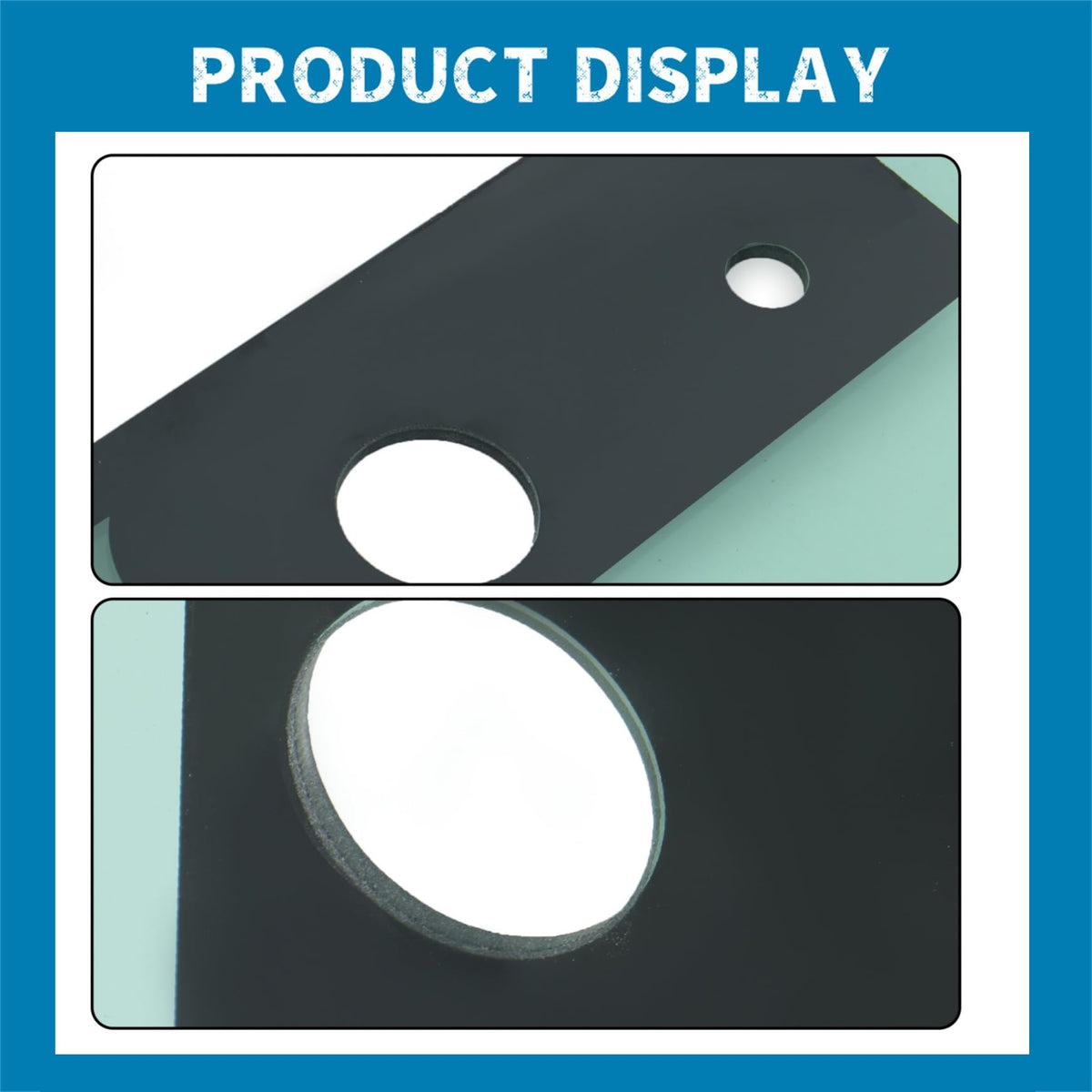 Silscvtt Front Door Glass CA3456230 Replacement for Caterpillar SERIES D