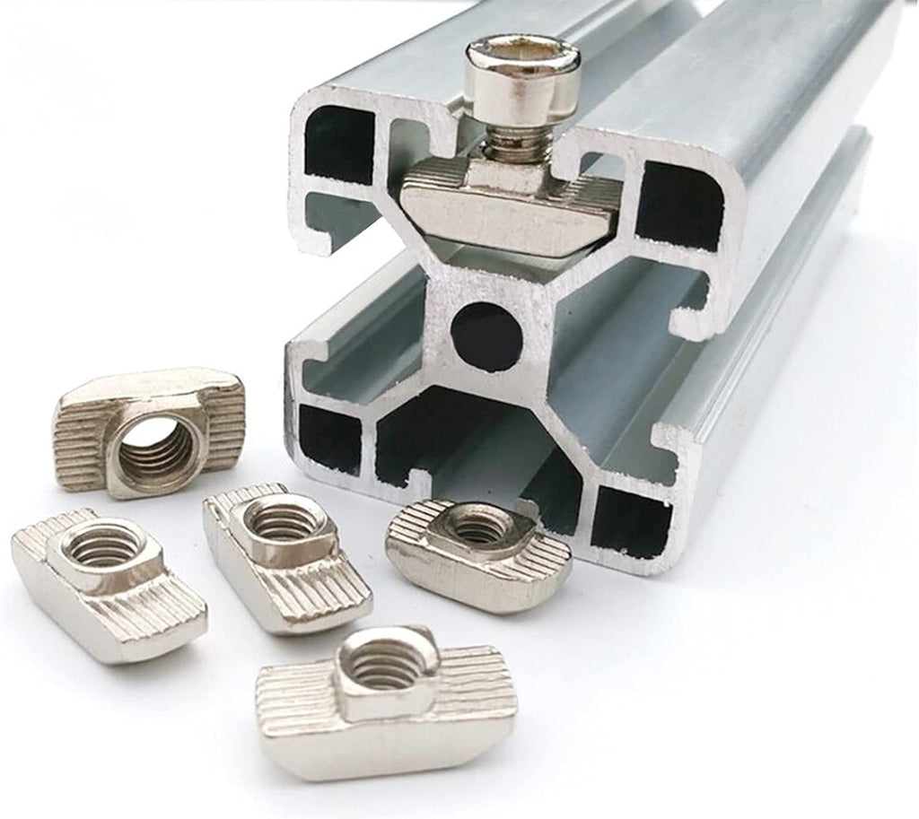 100Pcs 3030 Series Sliding M3 T Slot Nut Hammer Head Fastener Nut