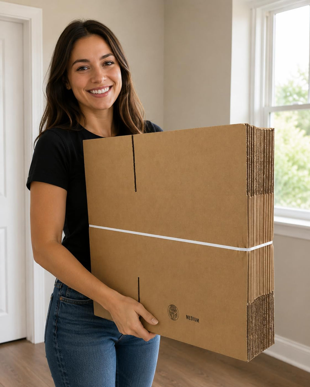 UBMOVE Medium Moving Boxes 18"L x 14"W x 12"H 20-Pack Corrugated Cardboard Box for Shipping, Mailing, Packing