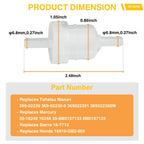 SPJIUQI 8M0157133 35-16248 Inline Fuel Filter for Tohatsu Mercury 4HP-30HP
