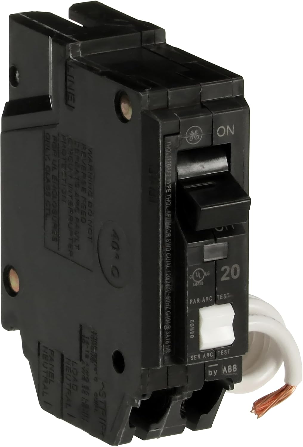 Q-Line THQL1120AFP2 20A Single Pole Arc Fault Combination Circuit Breaker • 20 Amp Single Pole 120 VAC AFCI Breaker •