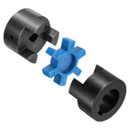 MECCANIXITY L075 Flexible Shaft Coupling 3/8" to 7/8" Bore Coupler Set