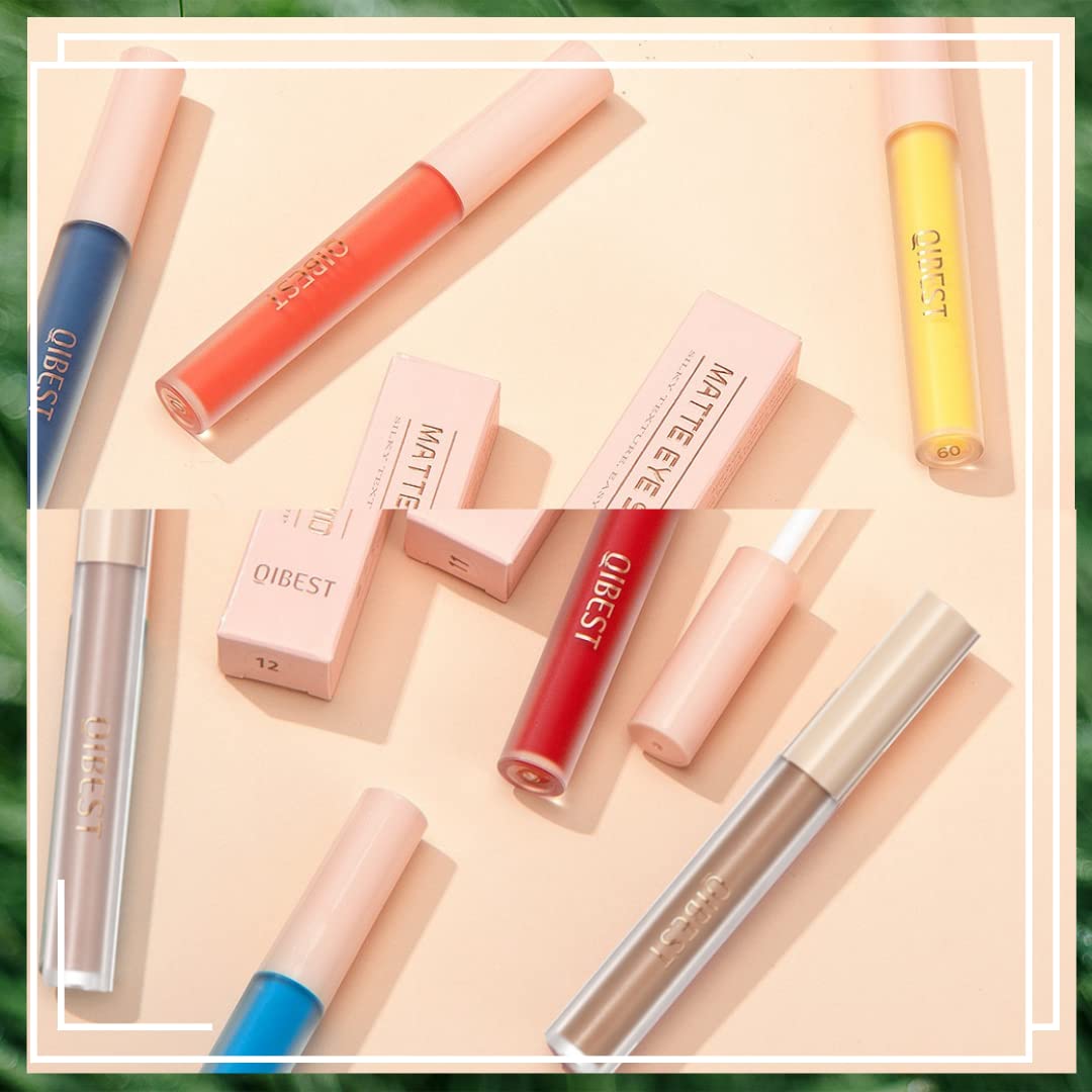 Eyeshadow liquid Matte Long Lasting High-pigmented Eyeshadow Gel Eye Makeup (Matte Bloom