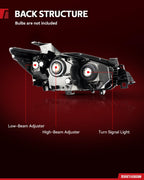 Projector Headlights Assembly for 2013-2016 Mazda CX-5