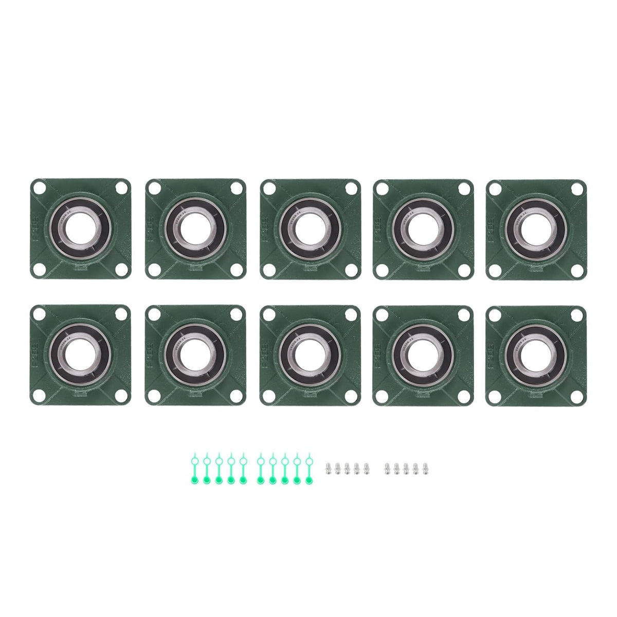 findmall UCF208-24 Pillow Block Bearing 1-1/2" 4-Bolt