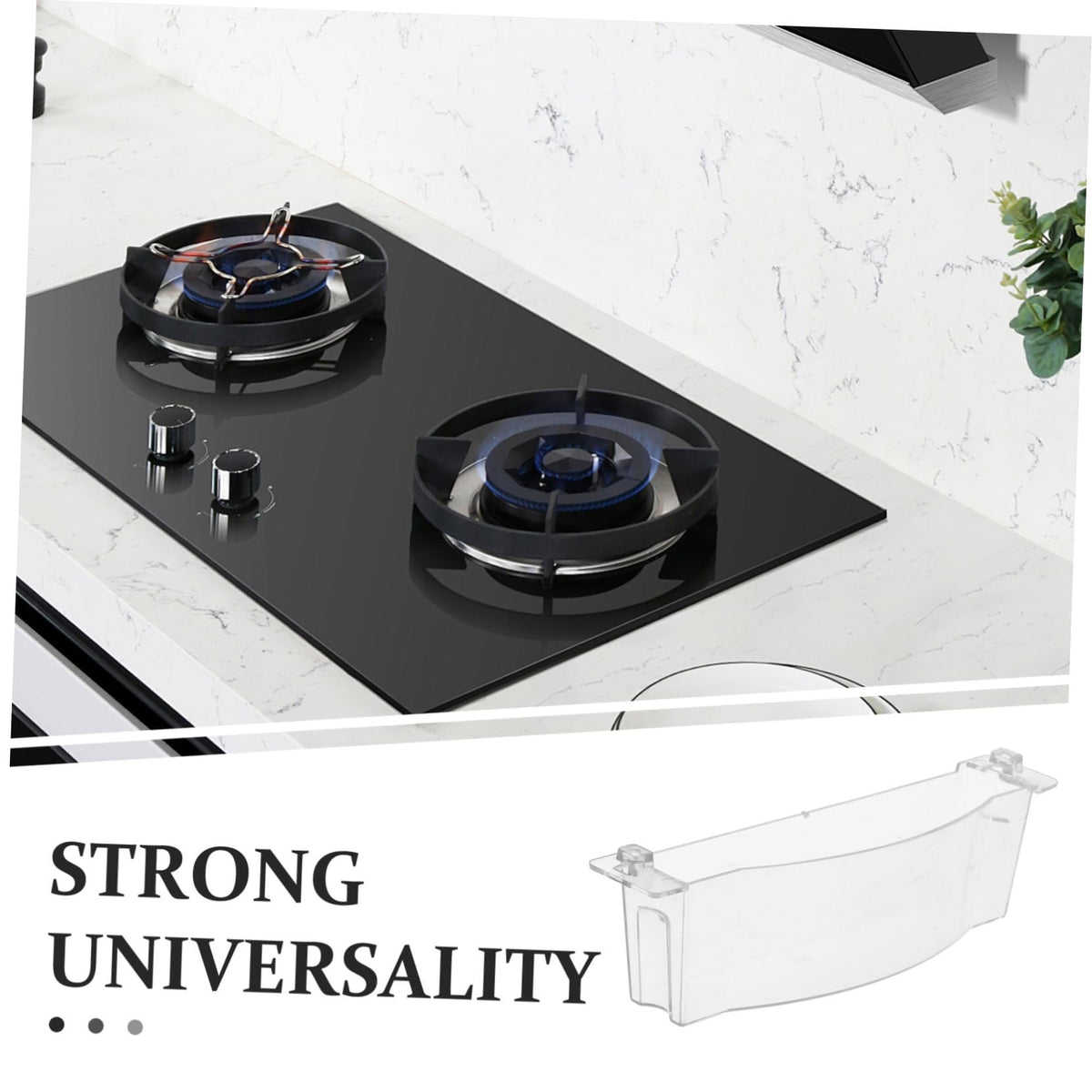 Plastic Grease Cup Oil Catcher for Range Hood Kitchen Use