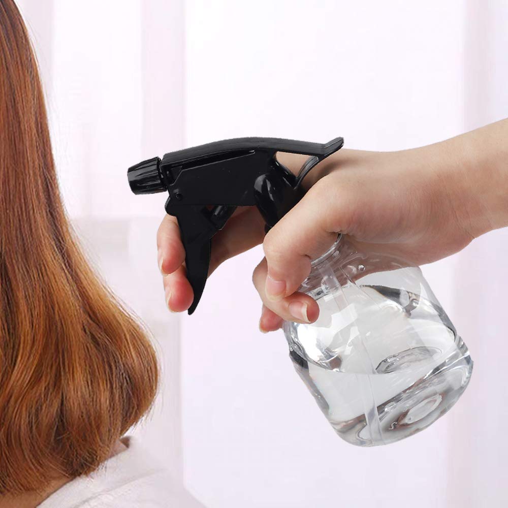 Spray Bottles 7pcs 8oz Empty Plastic Spray Bottle with Adjustable Nozzle for Hair and Cleaning Solutions Includes