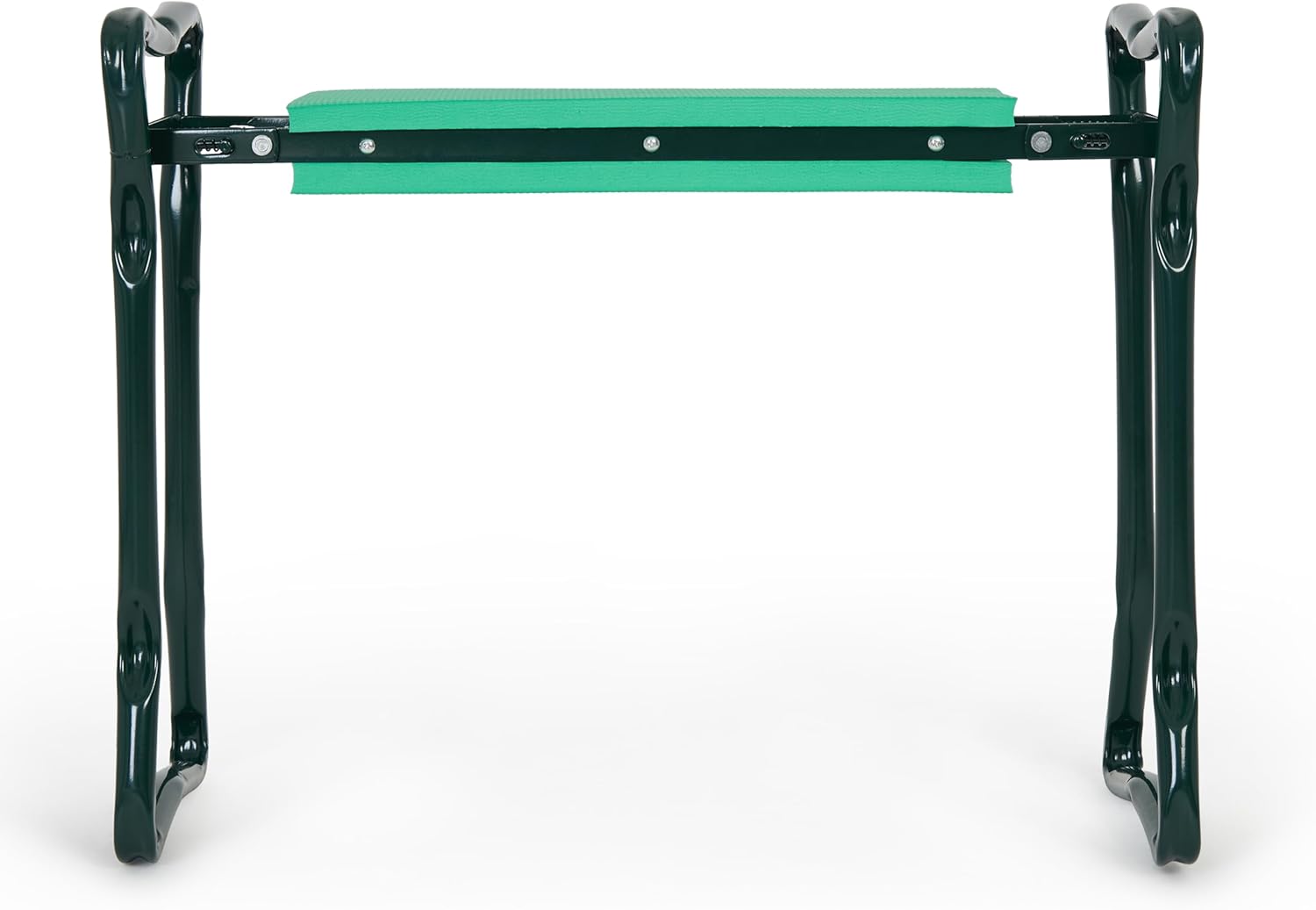 Backyard Expressions Garden Kneeler & Seat – 2-in-1 Garden Stool and Kneeler, Foldable Gardening Bench with Cushioned