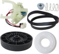 GTW540ASP1WS GTW540ASP0WS PTW605BSR0WS GTW500ASN0WS GTW685BSL2WS | 5-PCS for GE Washing Machine Parts Replacement Kit | for Shift Actuator, for Drive Belt, Clutch, for Spring & Pulley Set